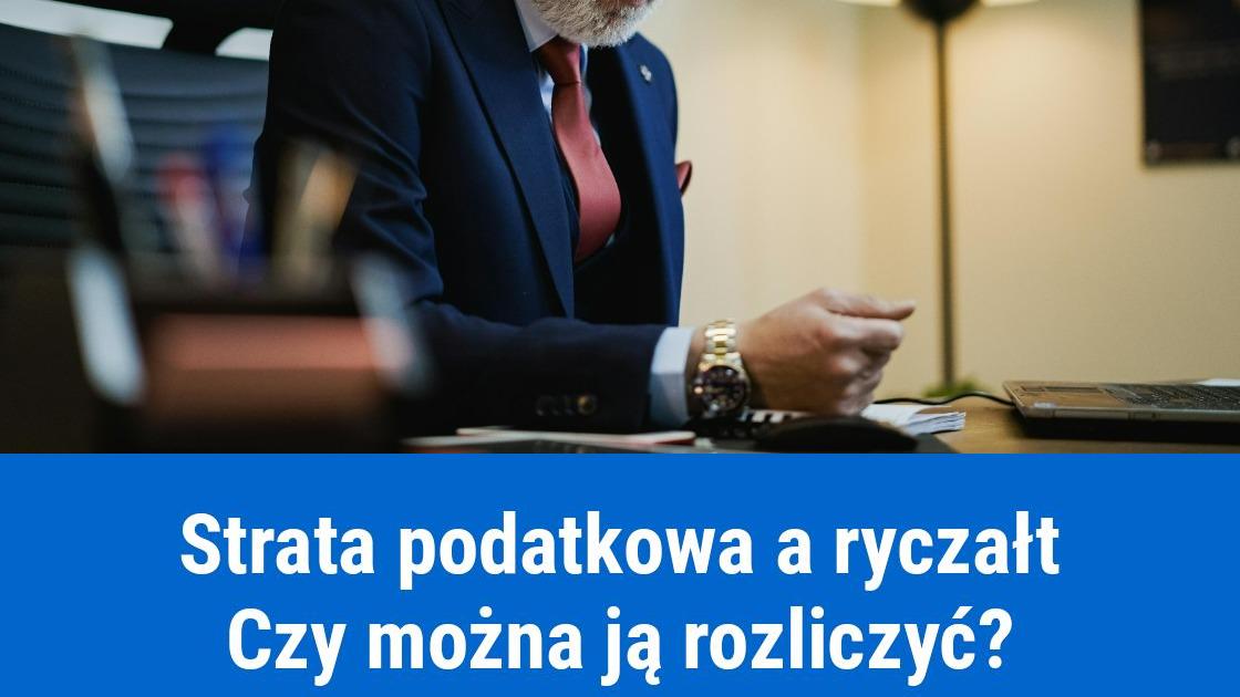 Jak odliczyć stratę podatkową po zmianie formy opodatkowania na ryczałt?