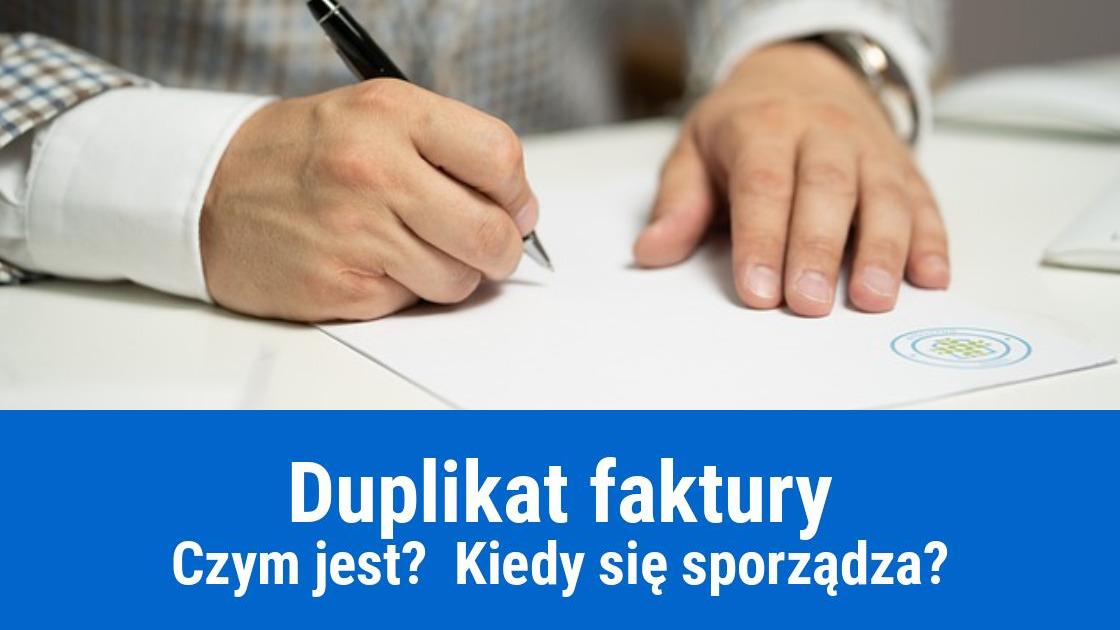 Jak wystawić duplikat faktury?