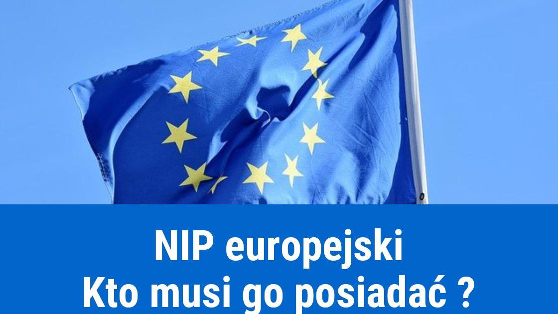 Co to jest NIP europejski?