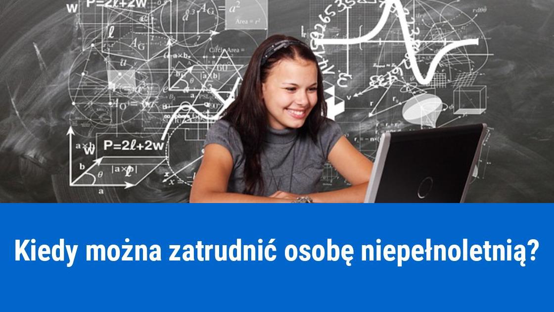 Praca dla młodych w wakacje, przepisy Kodeksu pracy