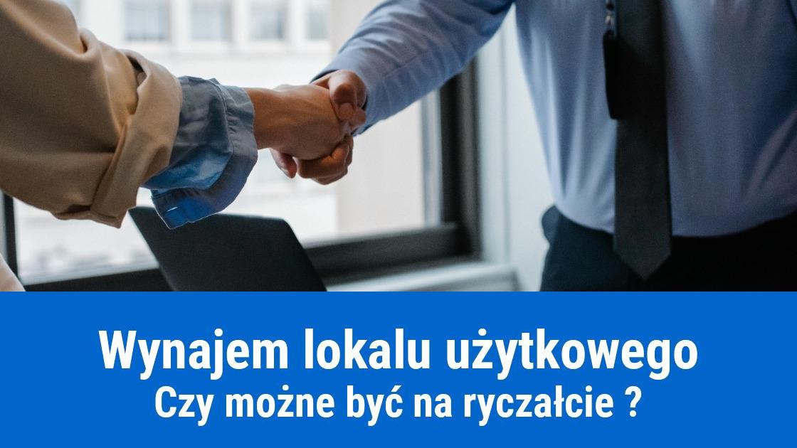 Czy wynajem lokalu użytkowego może być opodatkowana ryczałtem?